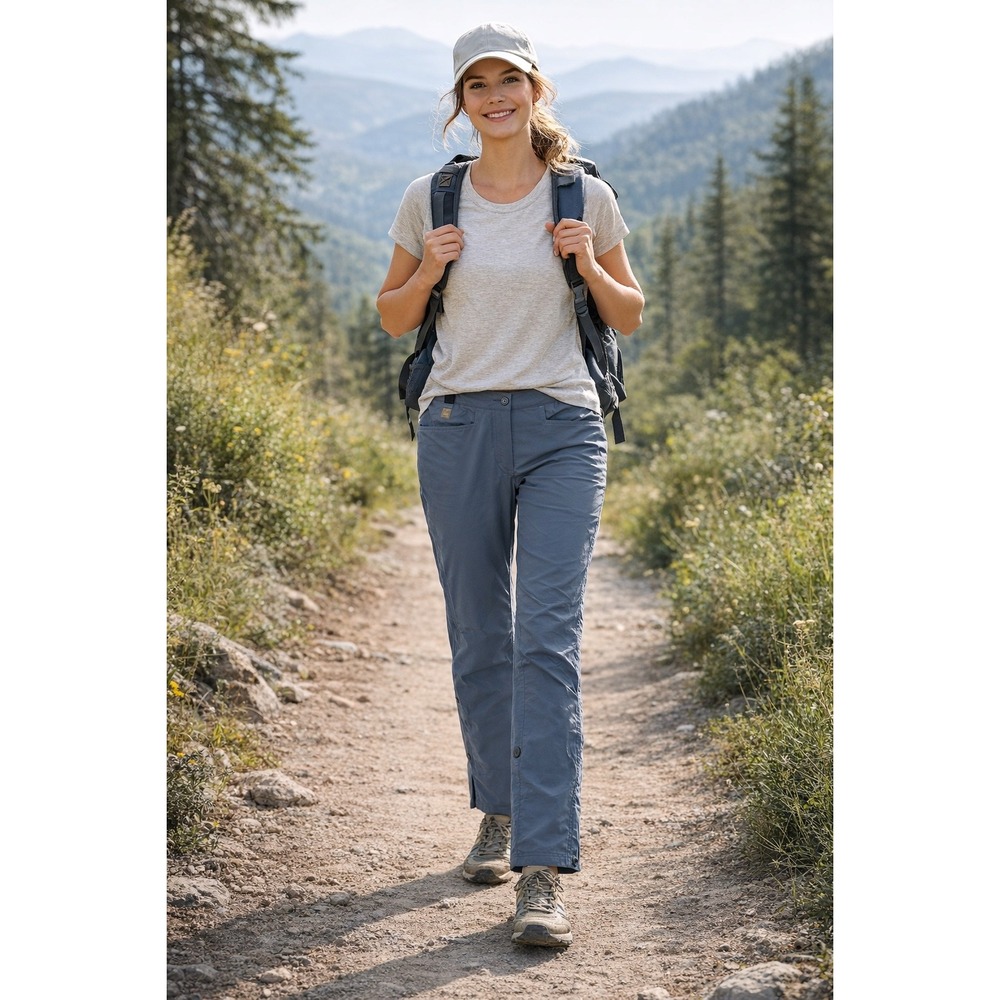 Tilley Endurables Different Drummer‎ Legends Gray Hiking Travel Pants Womens 8